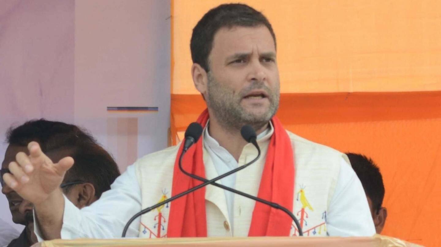 Modi's attack on my ambitions is to 'distract' attention: RaGa