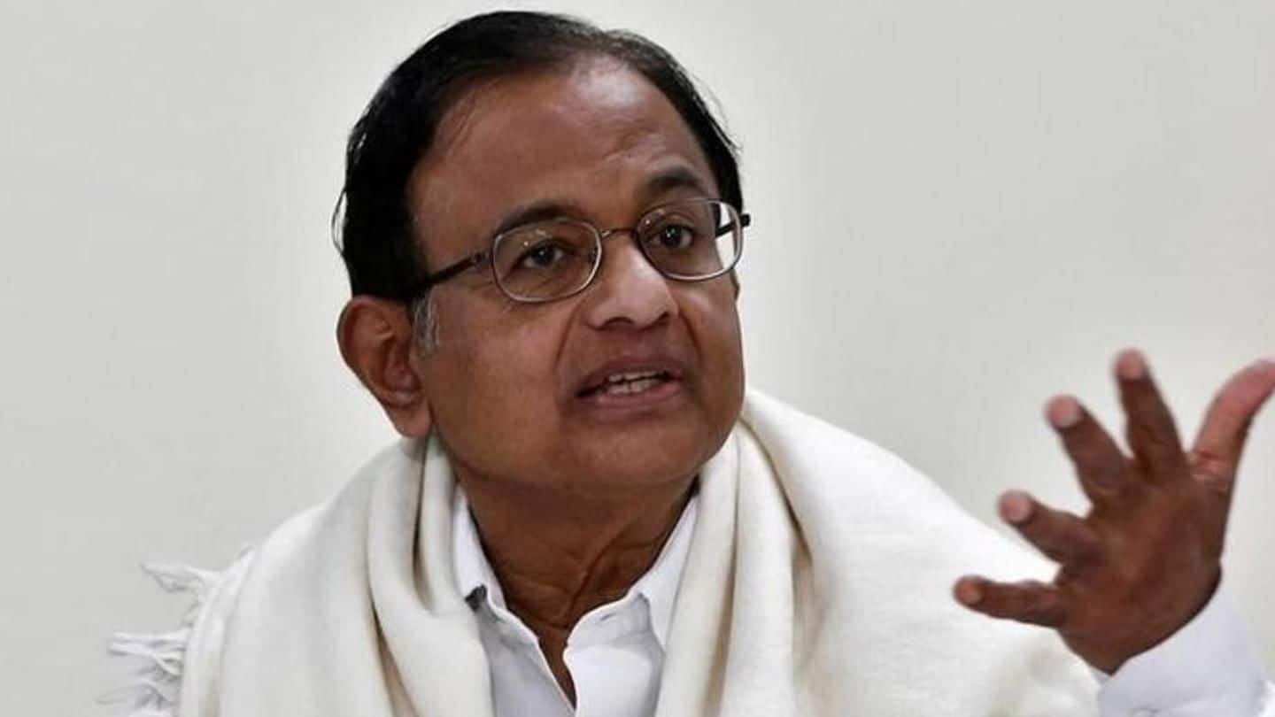Mehbooba should break her party's 'unholy' coalition with BJP: Chidambaram