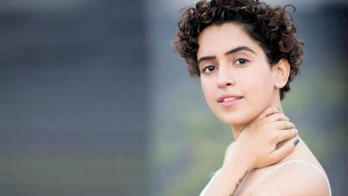Yet to sink in that I'm an actor: Sanya Malhotra