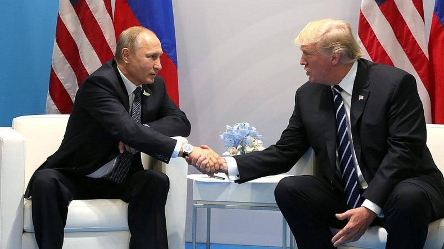 Trump congratulates Vladimir Putin on inauguration of his fourth term