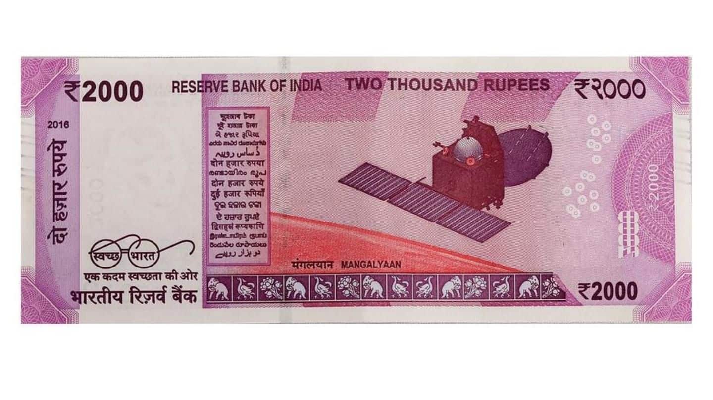 No proposal under consideration to discontinue Rs. 2,000 note: Govt