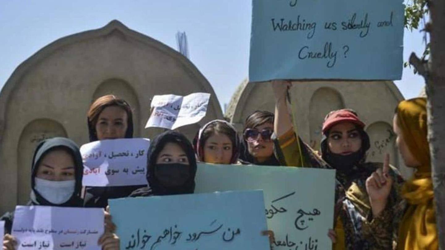 Earlier, Taliban claimed women can't be ministers; should give birth Earlier, Taliban claimed women can't be ministers; should give birth