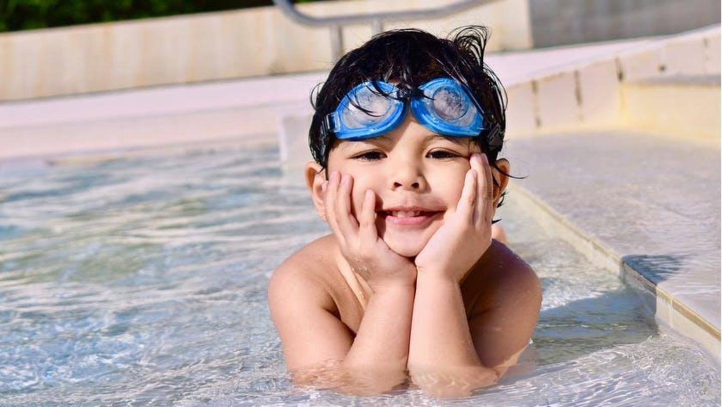 Here's why swimming is great for your child