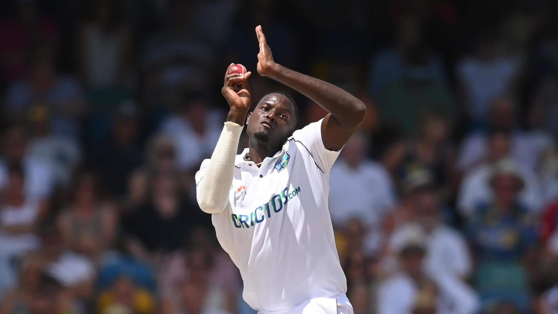 Jason Holder shines against England, slams his 13th Test half-century