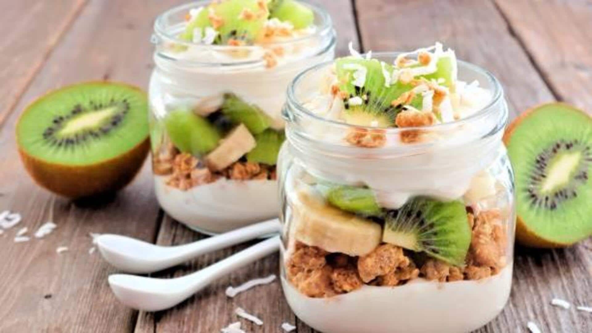 Quick and delicious: Tropical fruit parfait