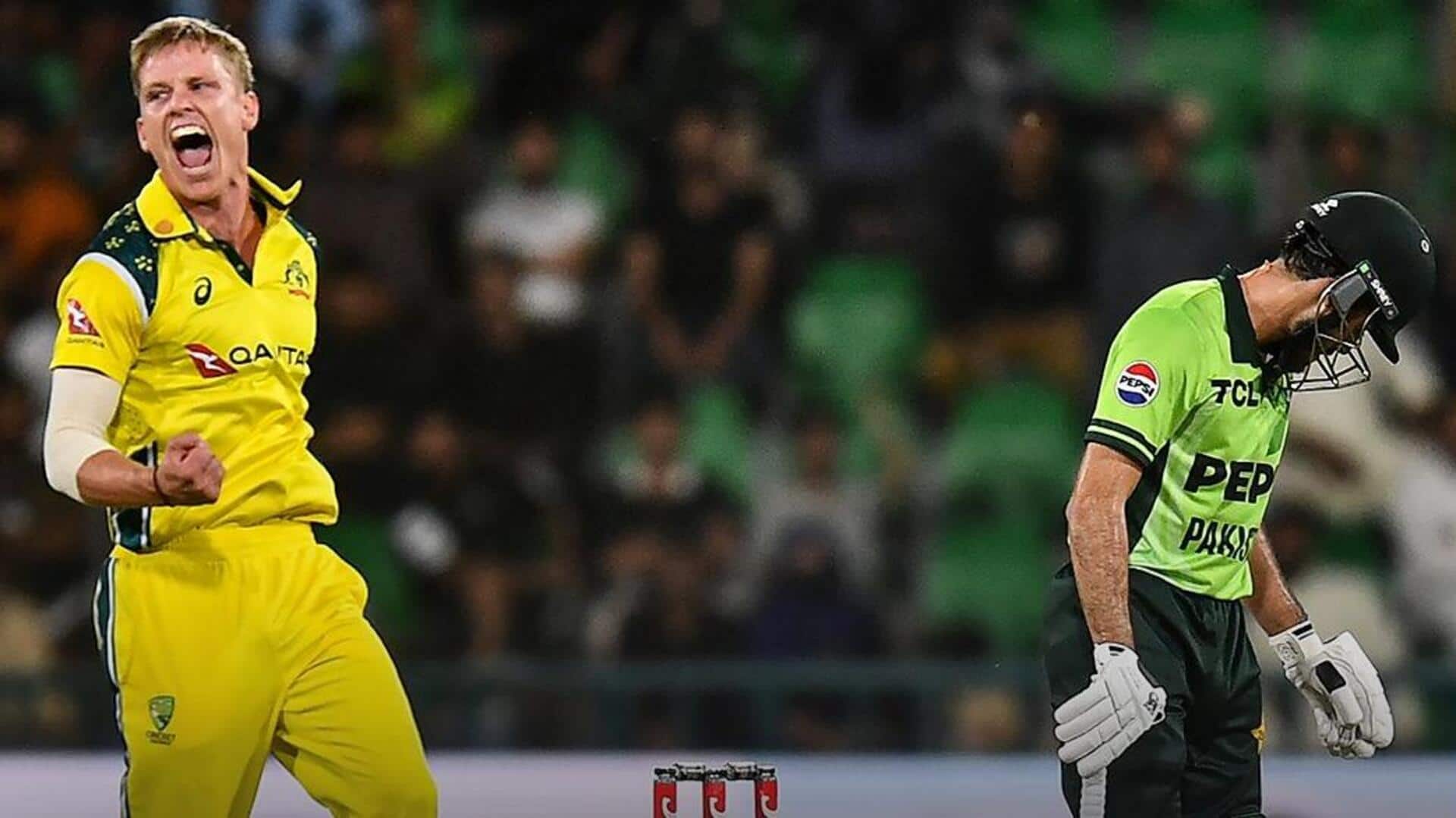 Australia beat Pakistan in 2nd ODI, level three-match series: Stats 