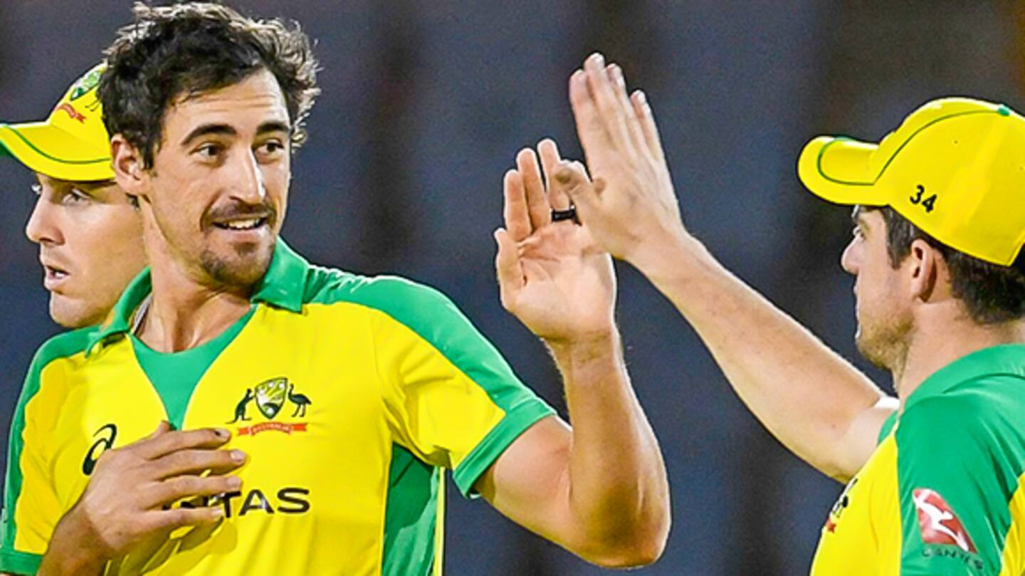Carey hits his fifth fifty, Starc continues his fine form Carey hits his fifth fifty, Starc continues his fine form