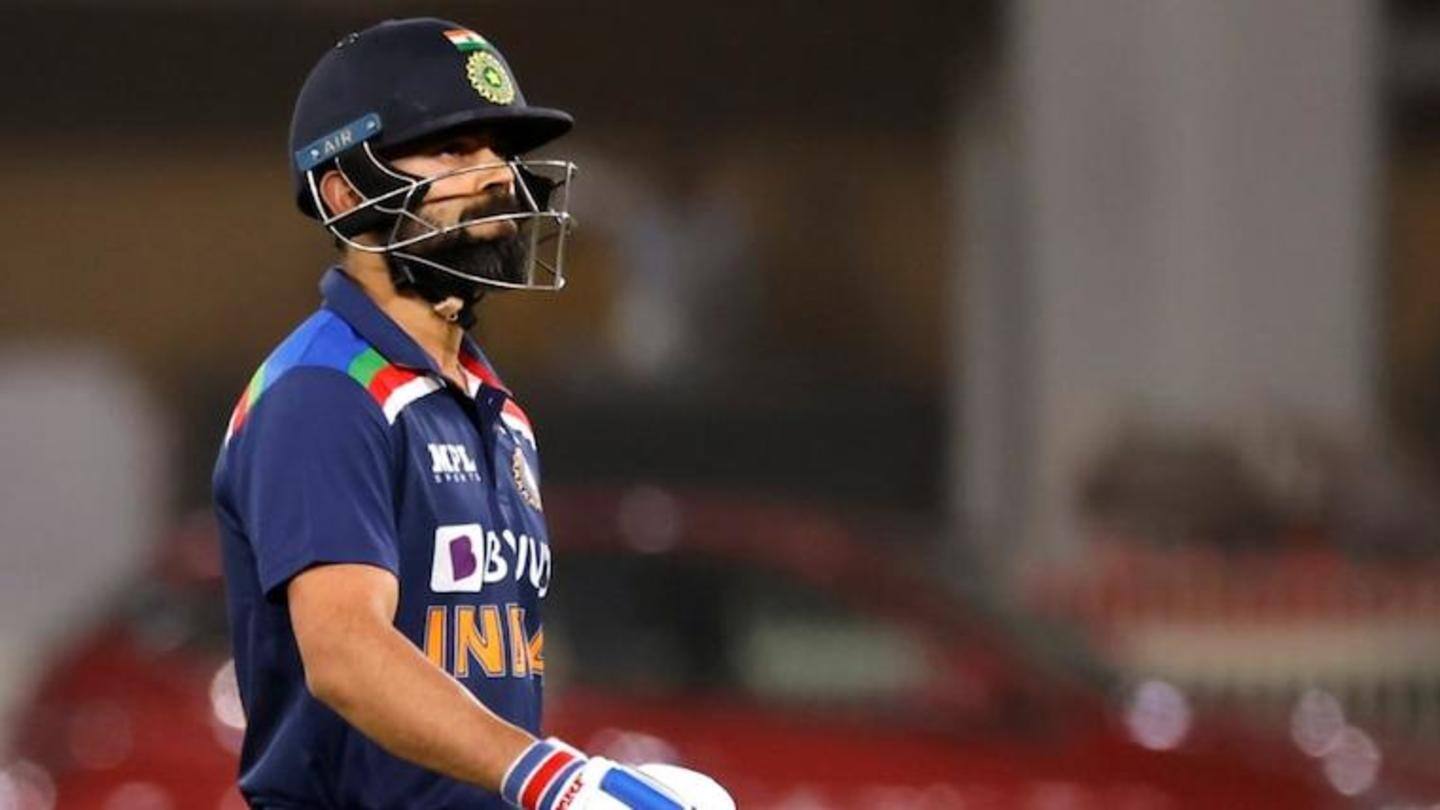 Kohli took charge of white-ball sides in 2017 Kohli took charge of white-ball sides in 2017