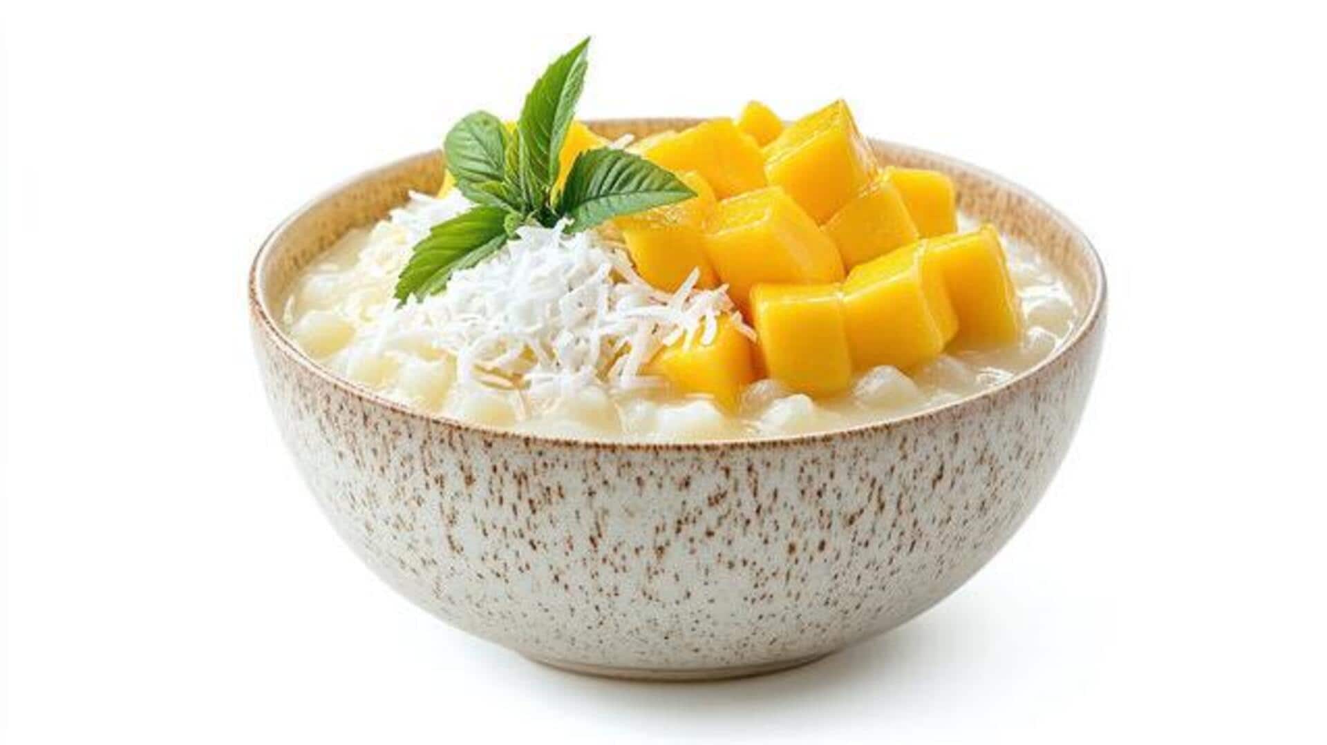 5-minute breakfasts: Mango coconut bowls