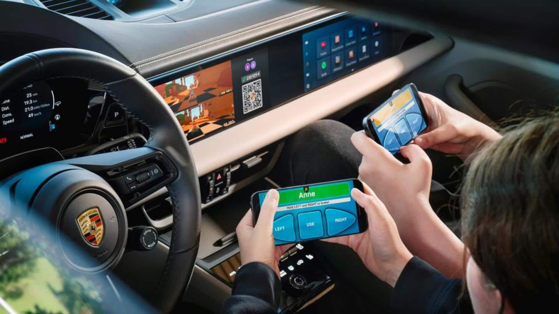 Porsche's new Macan EV debuts with in-car gaming, digital key Porsche's new Macan EV debuts with in-car gaming, digital key