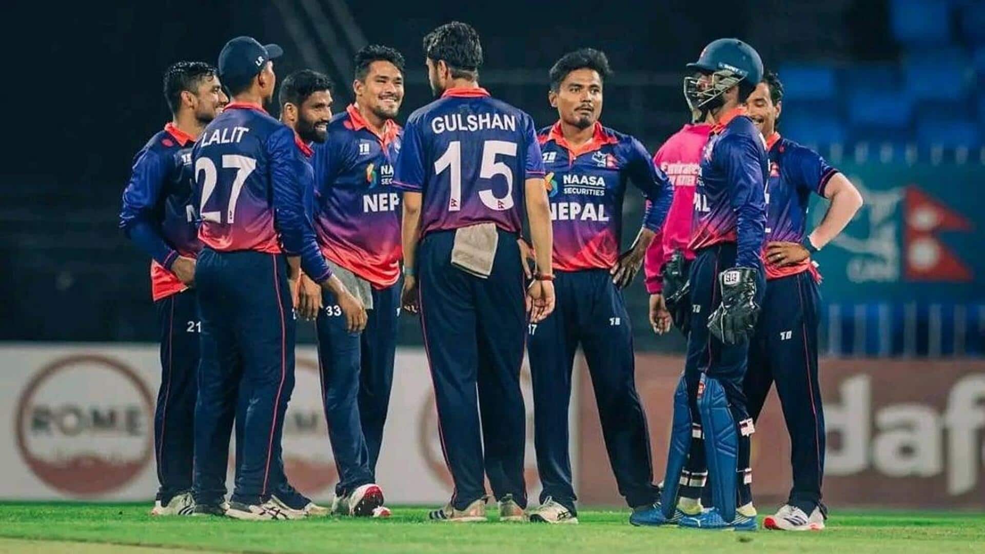 Nepal stun West Indies to script historic T20I series win
