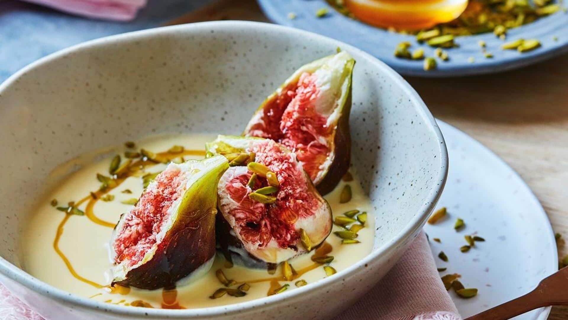 Figs + saffron: How to use this ultimate dessert combo