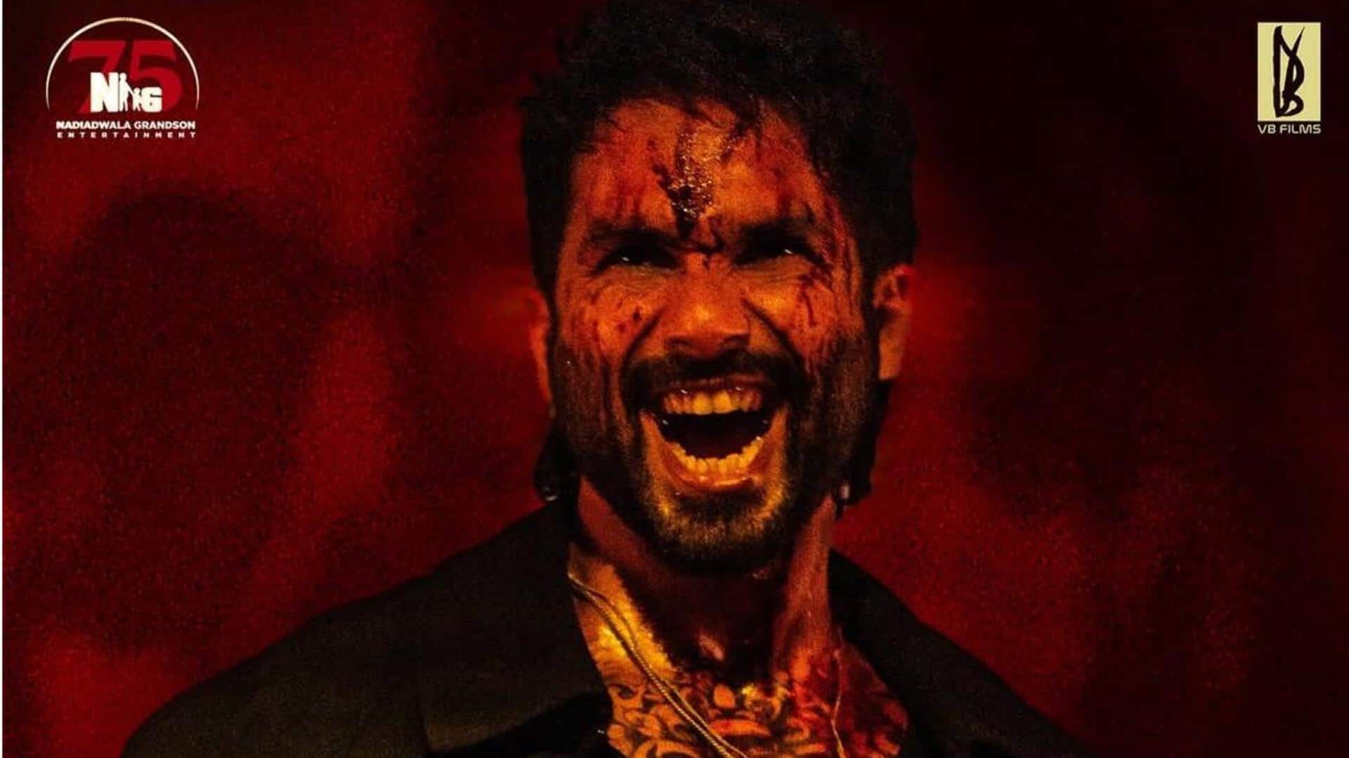 'O'Romeo' first-look: Shahid Kapoor's blood-soaked maniac avatar intrigues fans