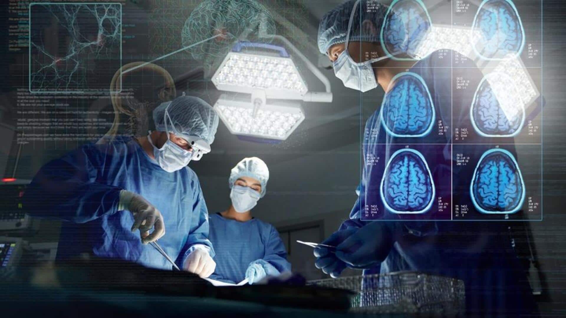 AI helps surgeons perform world's first brain tumor surgery