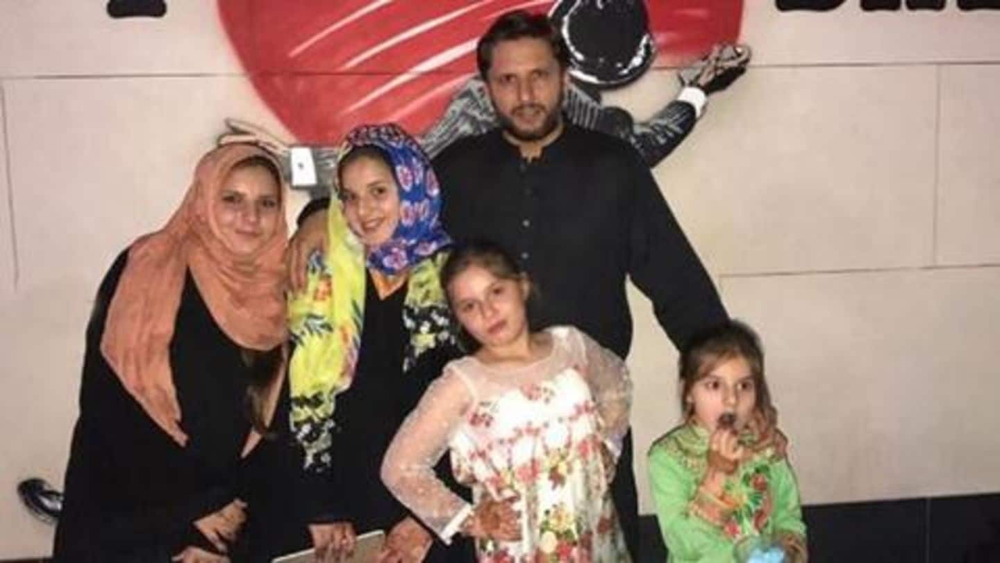 Afridi won't let his daughters play outdoors, because 'hail patriarchy'