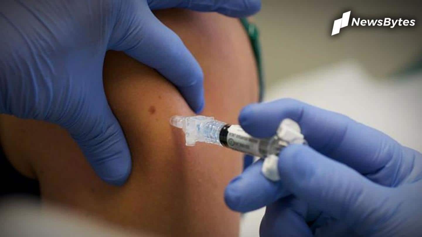 Only three participants suffered from adverse reactions linked to vaccine Only three participants suffered from adverse reactions linked to vaccine