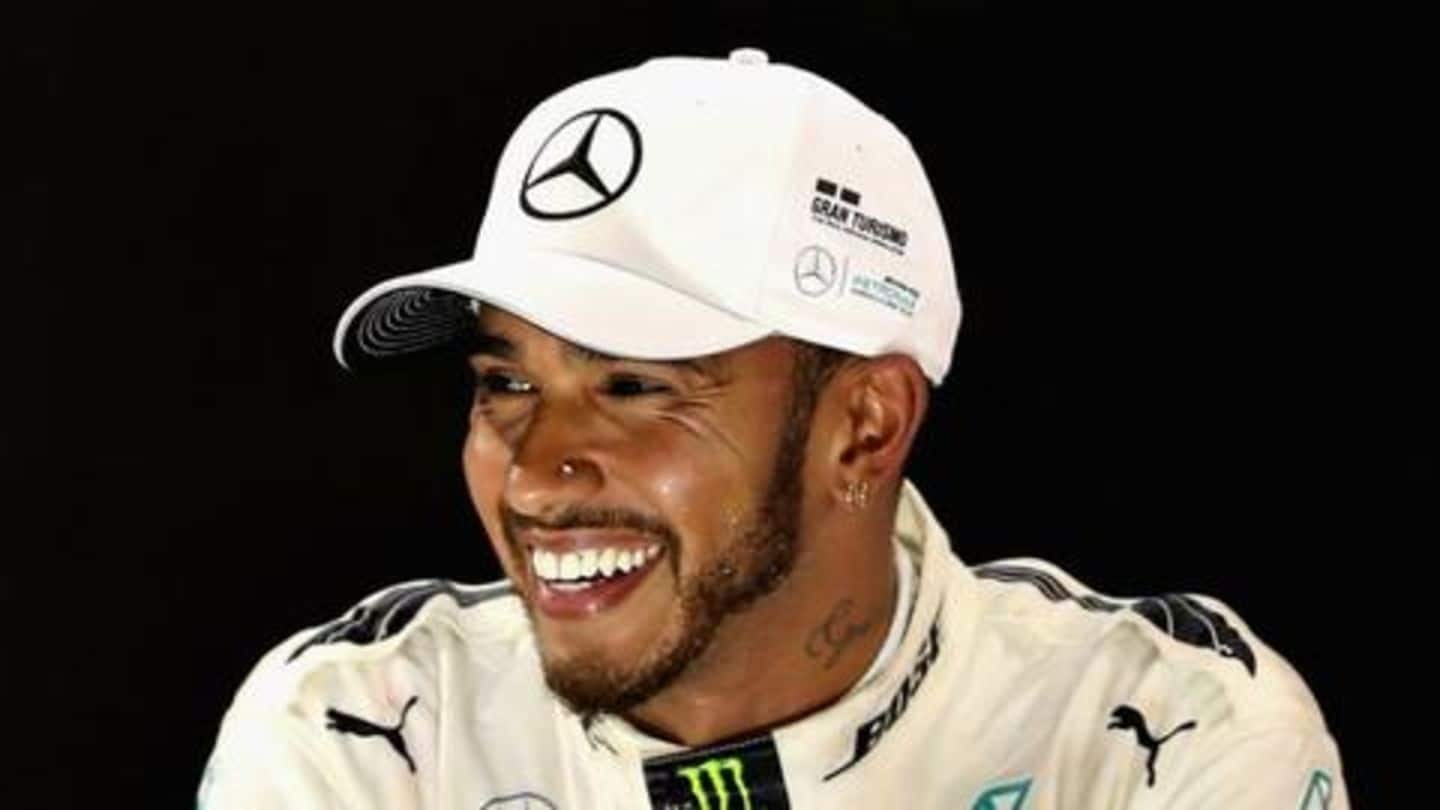 F1-star Lewis Hamilton thinks India is 'poor' for races