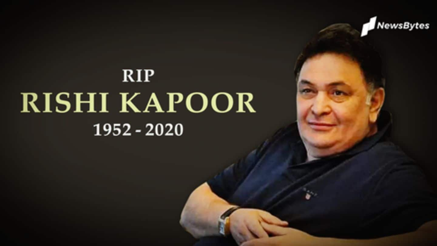 Rishi Kapoor no more: Bollywood mourns its darling 'Chintu'