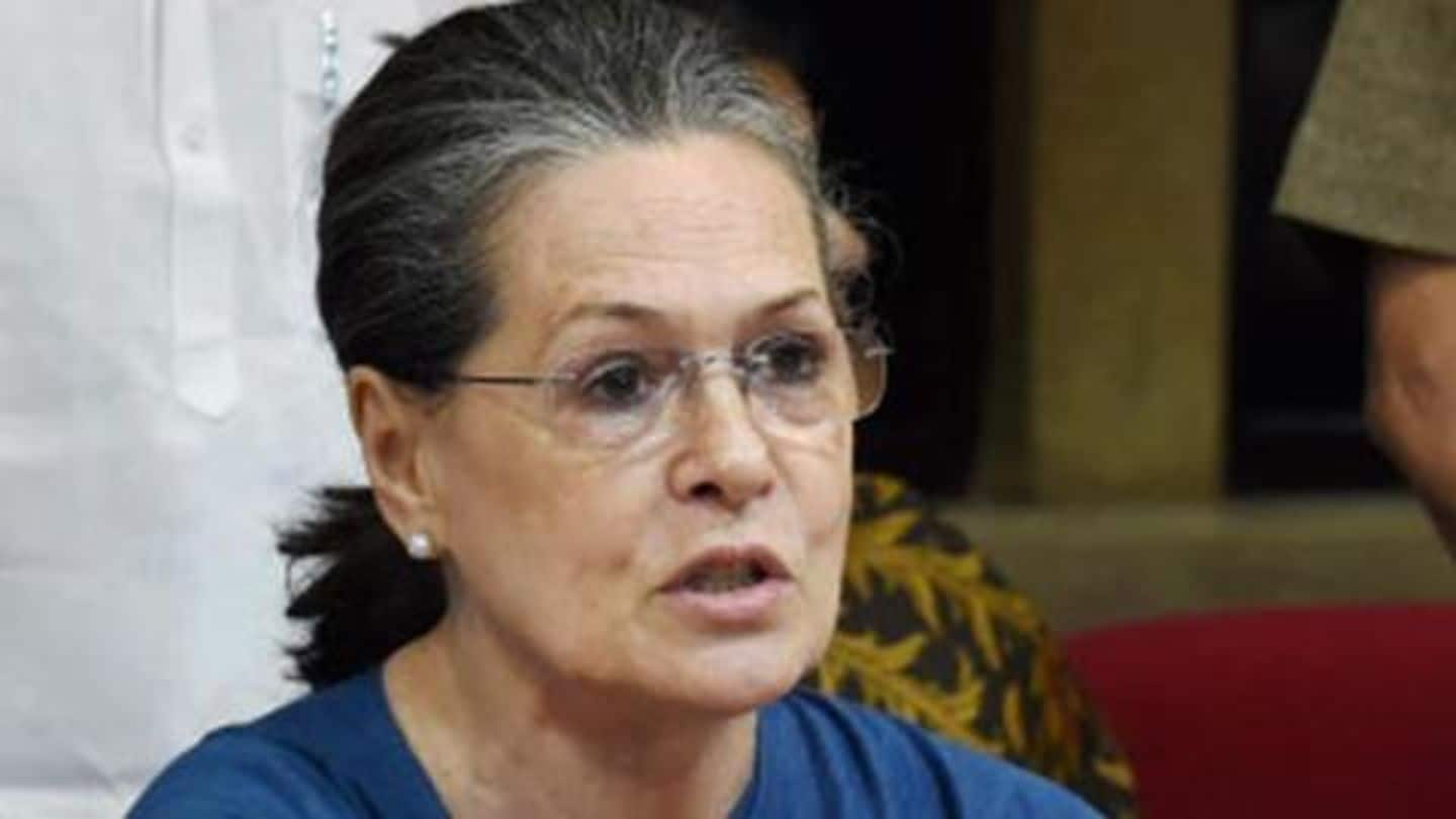Congress will pay for migrant workers' travel, announces Sonia Gandhi