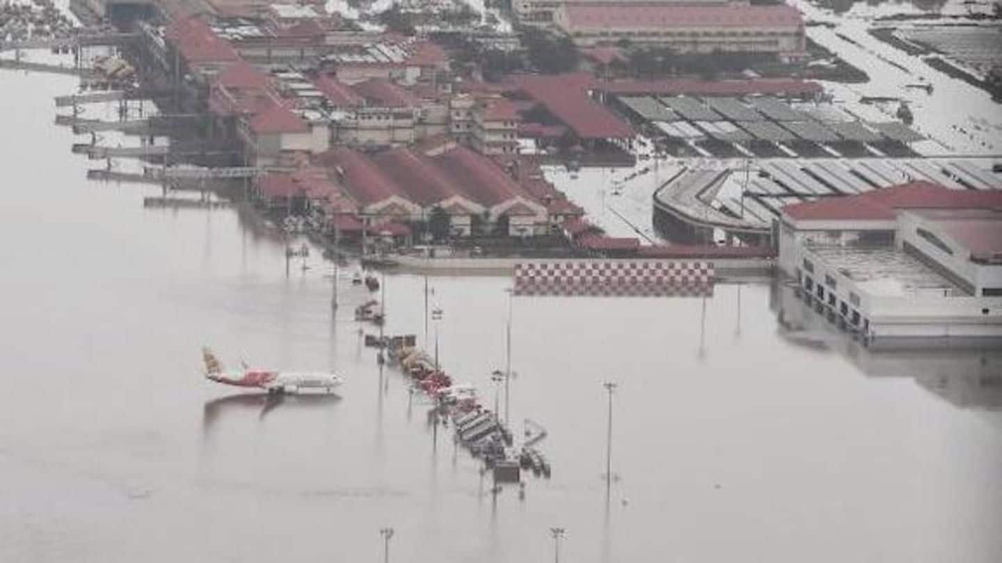 #KeralaFloods: Kochi Airport resumes operations, 15 days after being shut