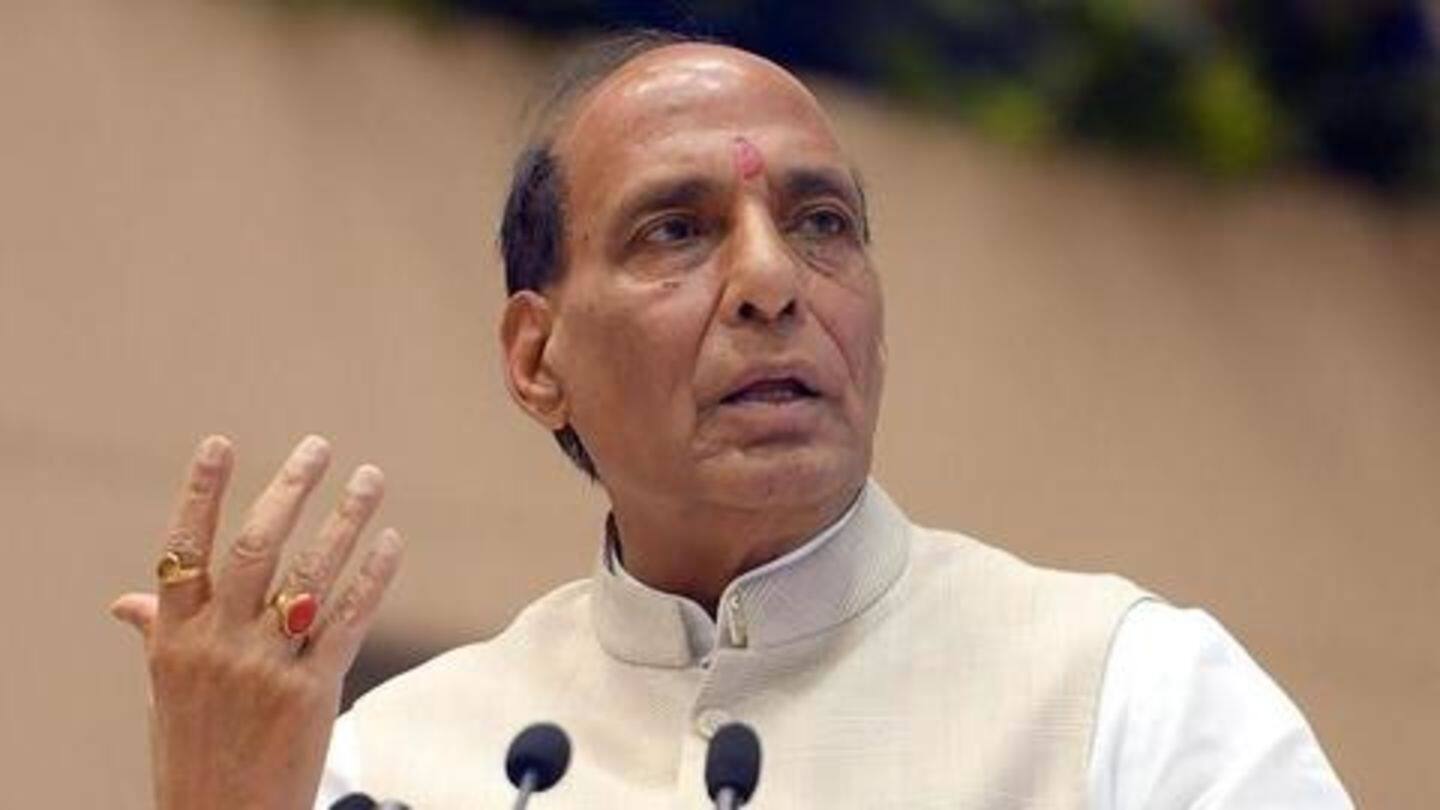 After recent comment, Rajnath Singh agrees with Afridi After recent comment, Rajnath Singh agrees with Afridi