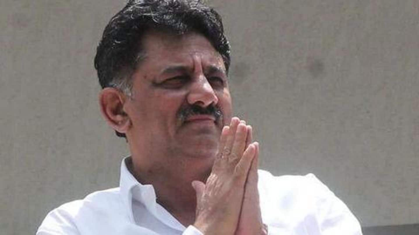 #KarnatakaCrisis: After being denied entry, Shivakumar detained in Mumbai