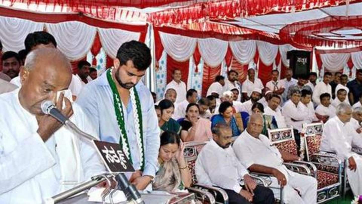Gowda lost 2019's general elections after vacating stronghold for grandson Gowda lost 2019's general elections after vacating stronghold for grandson