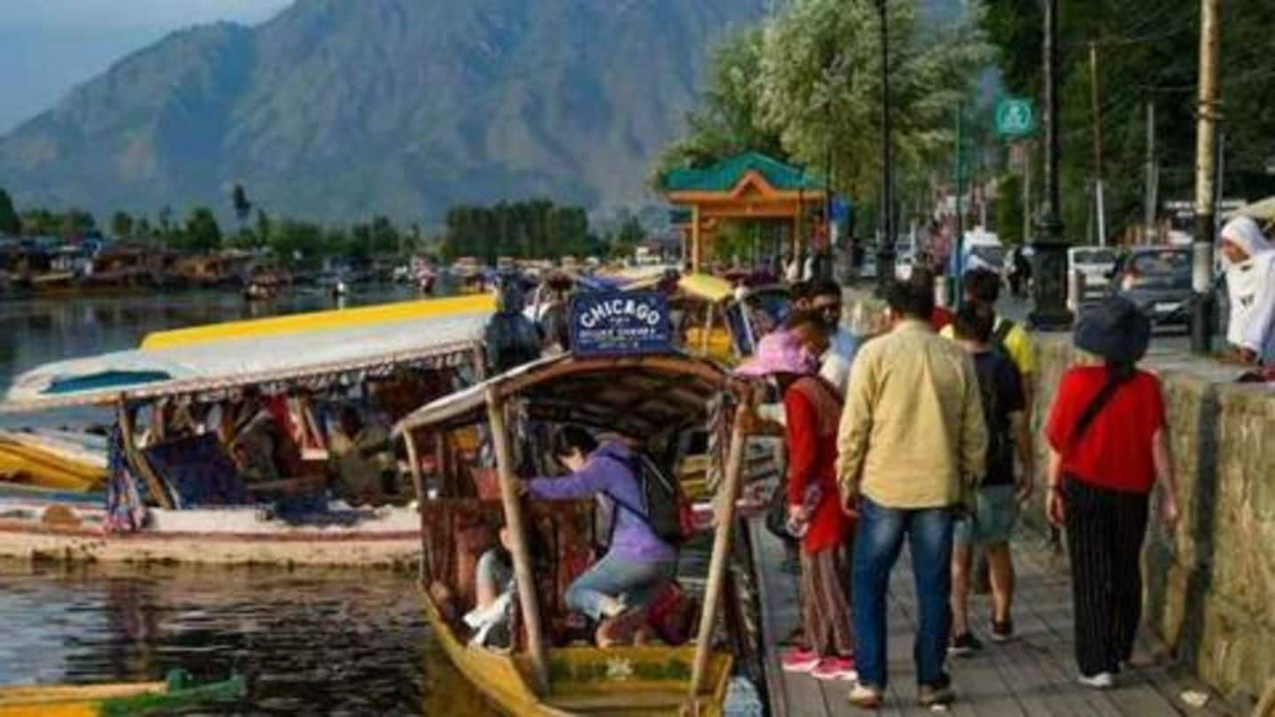 Tourists can visit J&K from Thursday as administration lifts curbs
