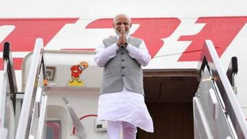 Modi stranded at Dehradun airport for hours due to rainfall