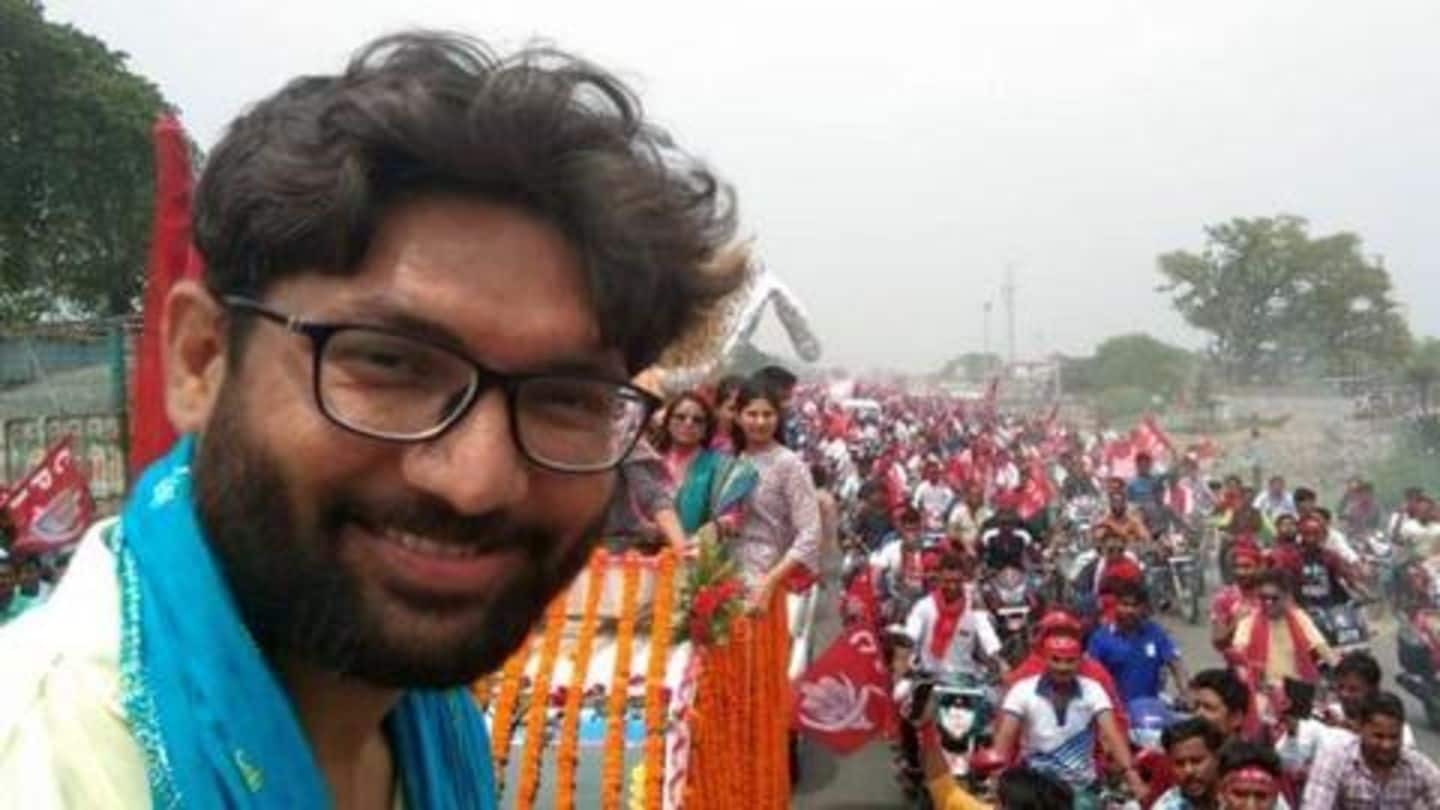 Kanhaiya filed his nomination on April 9 Kanhaiya filed his nomination on April 9