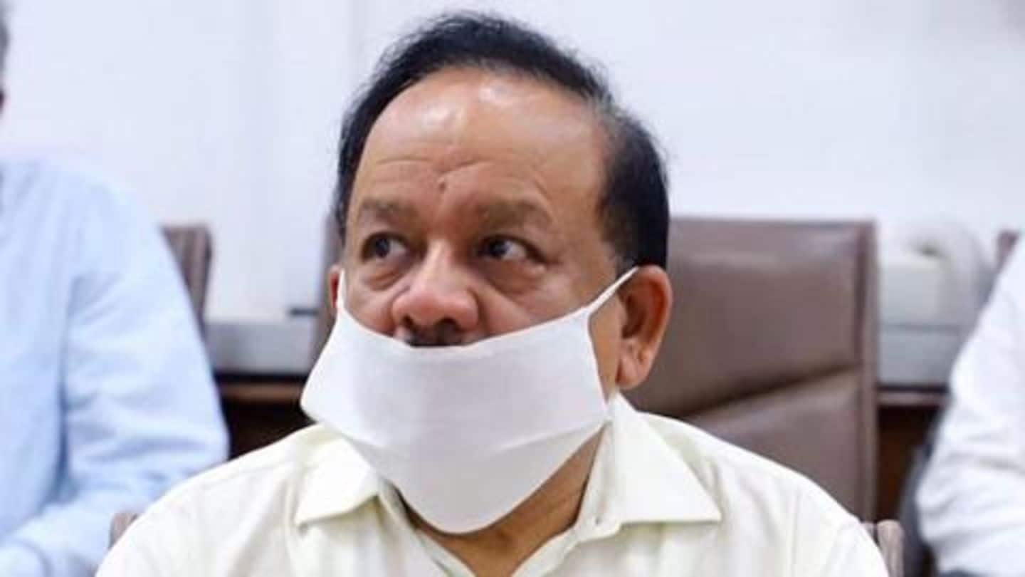 Harsh Vardhan to take charge as WHO Executive Board Chairman