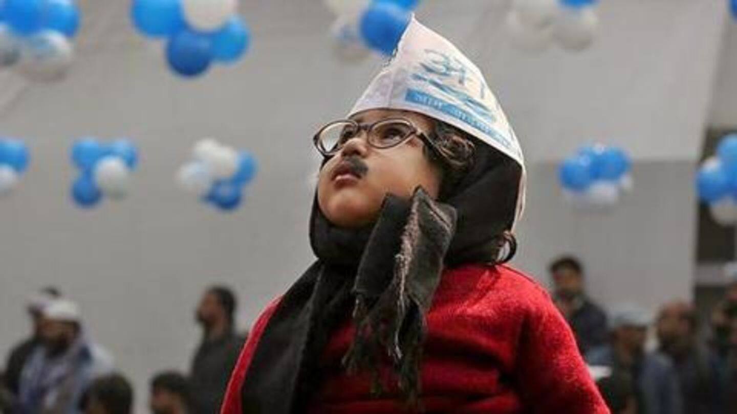 Baby Mufflerman, who won hearts on counting day, was invited Baby Mufflerman, who won hearts on counting day, was invited
