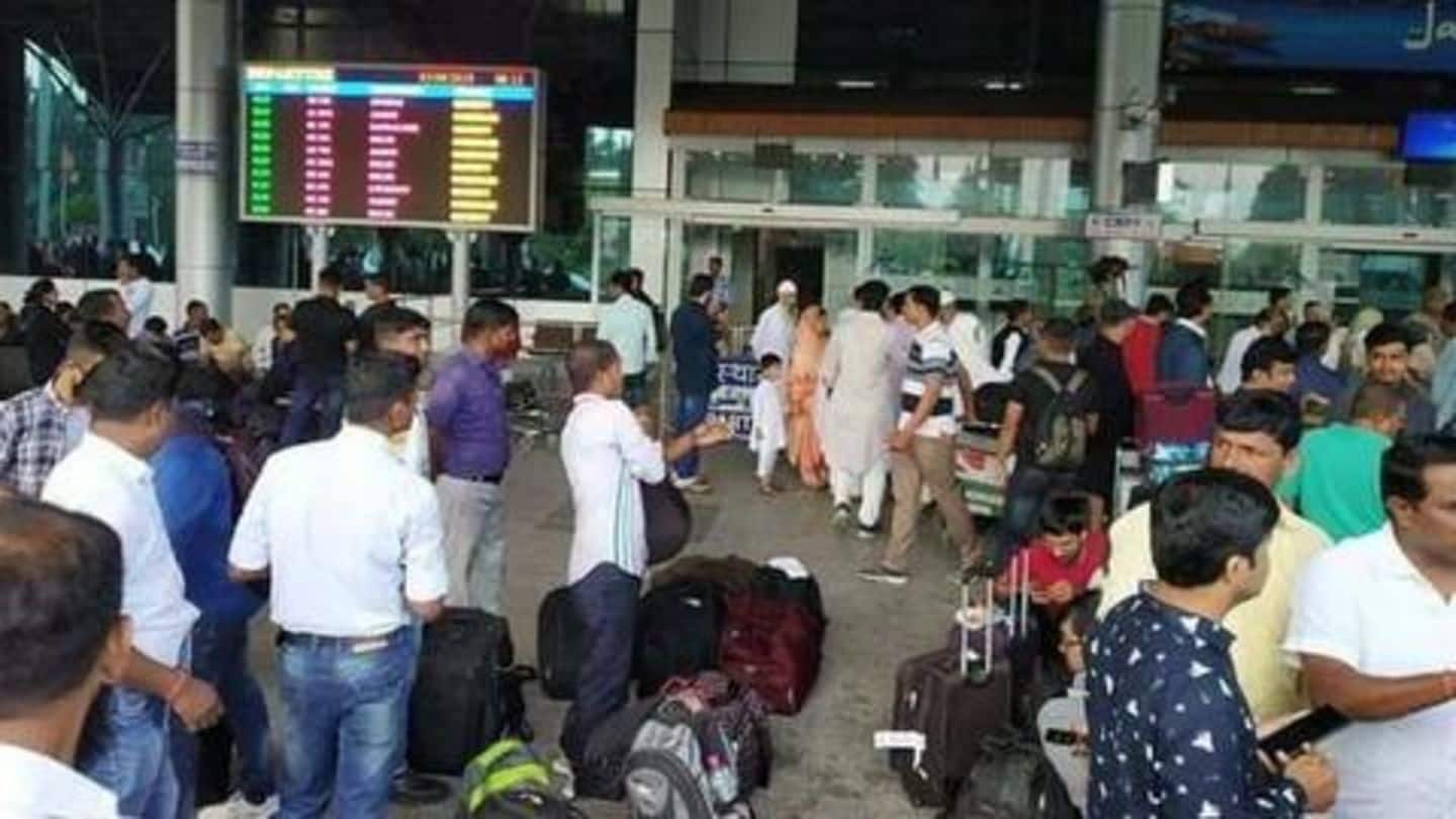 J&K: After government's advisory, tourists rush to Srinagar Airport