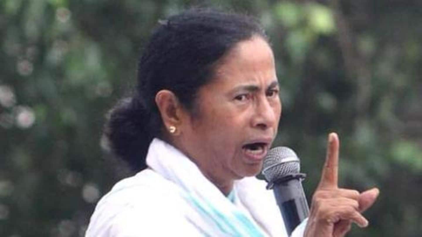Mamata Banerjee gets angry over 'Jai Shri Ram' slogans, again