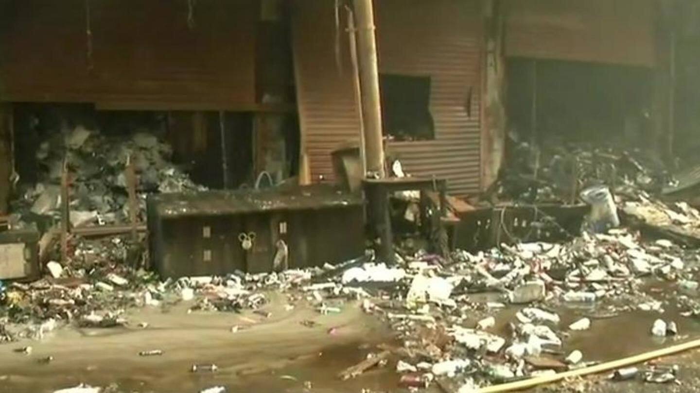 Kolkata: 30-hours on, Bagri Market fire still rages; operation underway