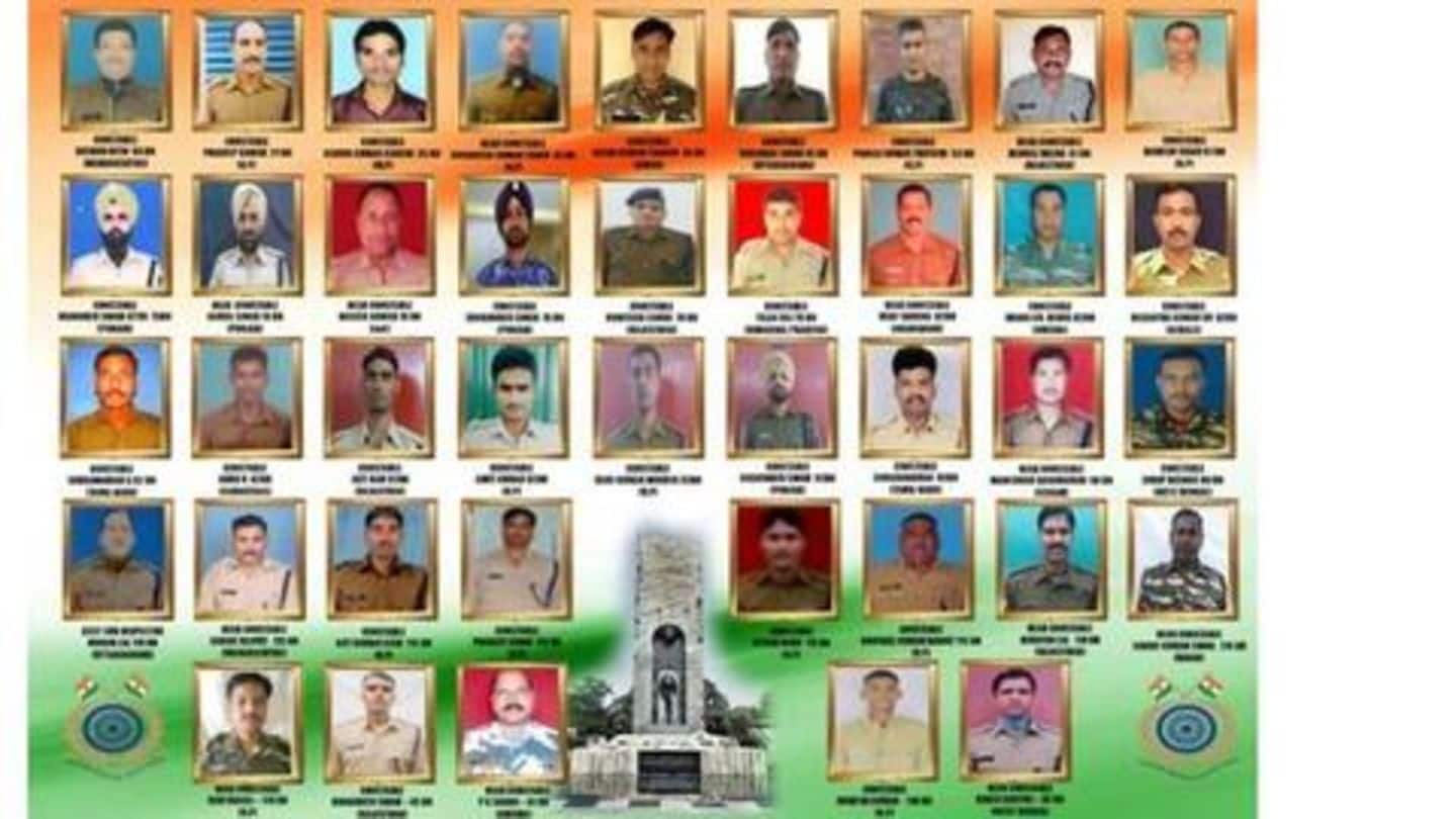 PM Modi paid tributes to jawans from Bihar PM Modi paid tributes to jawans from Bihar