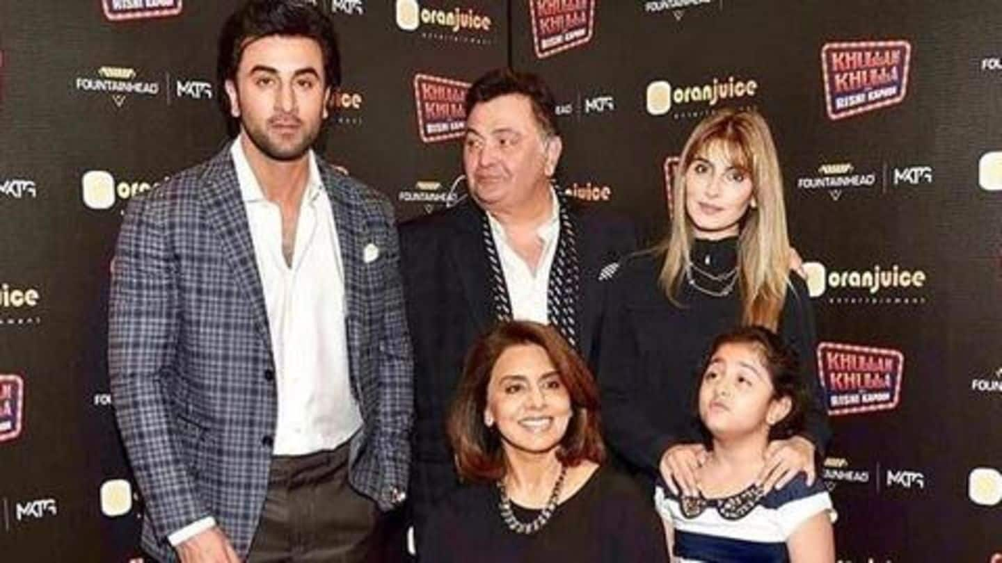 A 1,400-km drive for Rishi Kapoor's daughter Riddhima