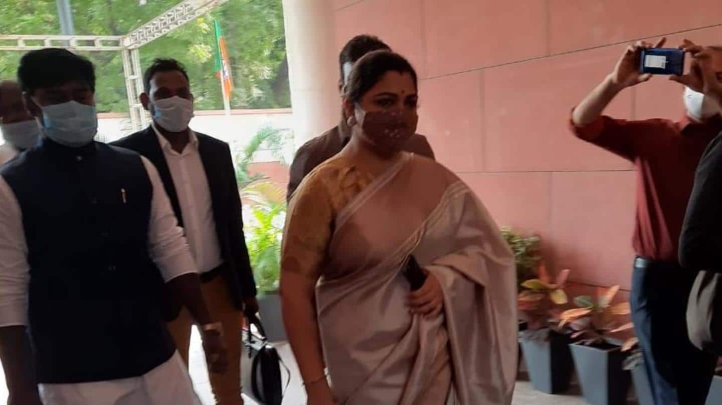 BJP is hoping to turn her fandom into votes BJP is hoping to turn her fandom into votes