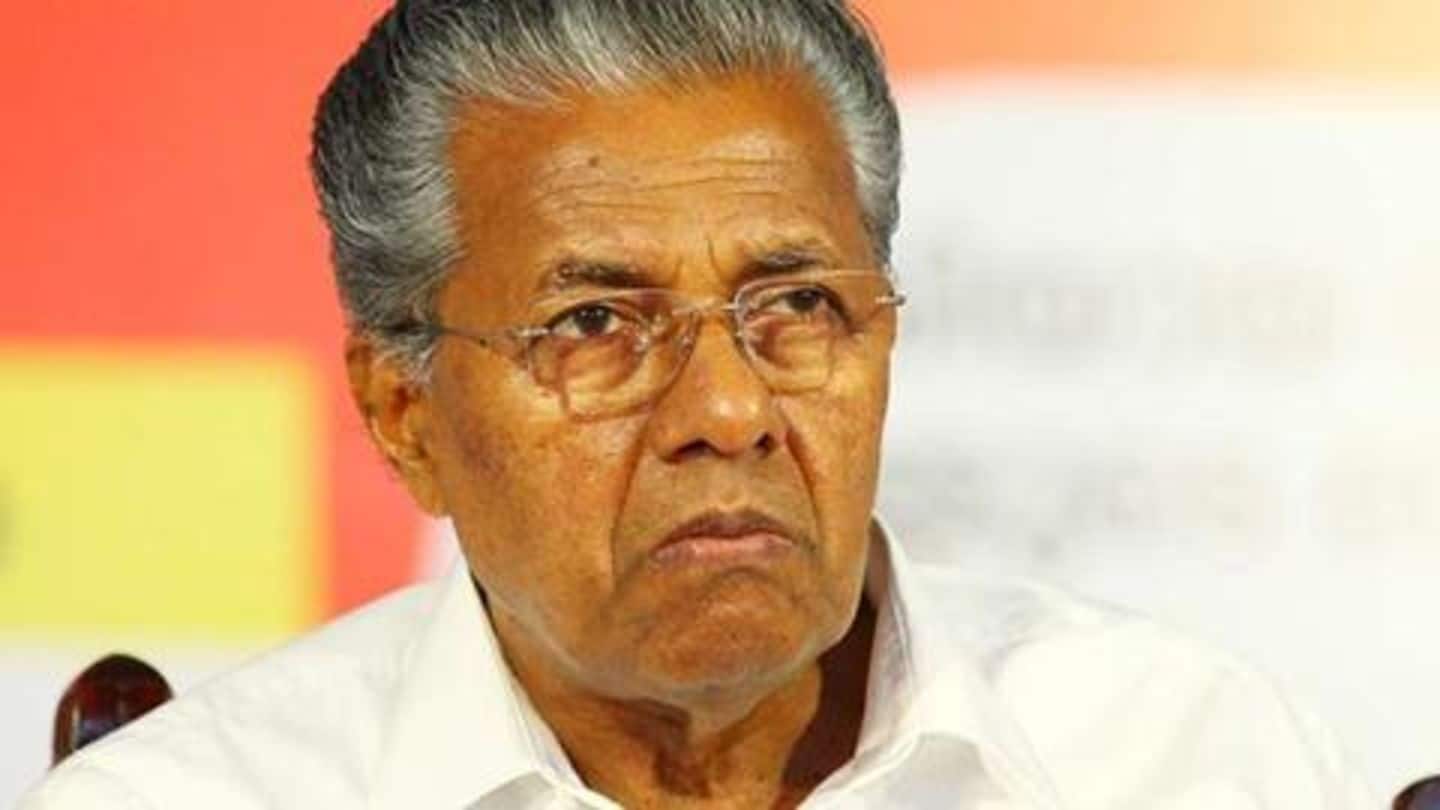 Kerala: 119 booked for 'abusing' CM Pinarayi Vijayan