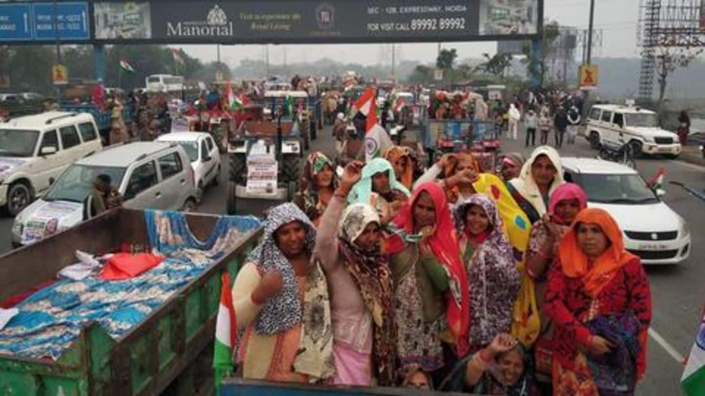 DND flyover shut due to farmers' protest, Delhi-Noida traffic suffers