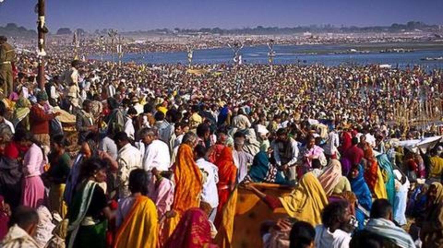 Prayagraj has been painted in Kumbh color Prayagraj has been painted in Kumbh color