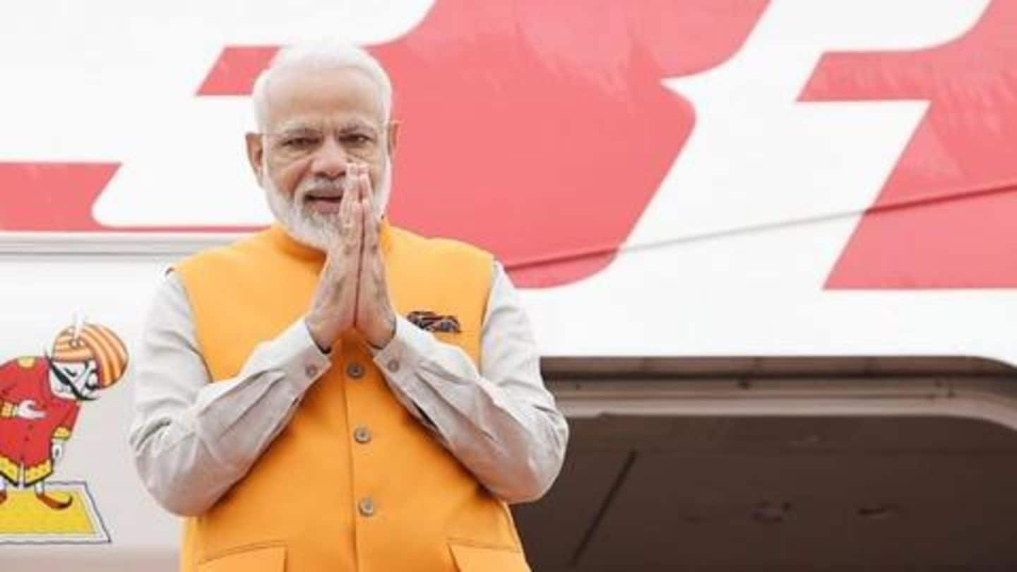 Modi arrives in Japan for G20 summit, to meet Trump