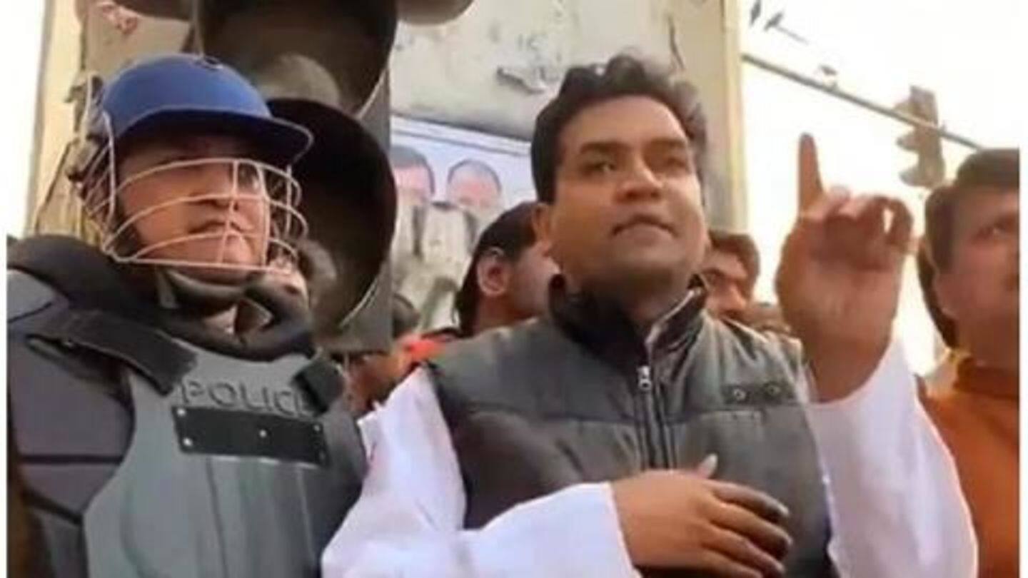 Kapil Mishra's incendiary rally laid roots for this turmoil Kapil Mishra's incendiary rally laid roots for this turmoil