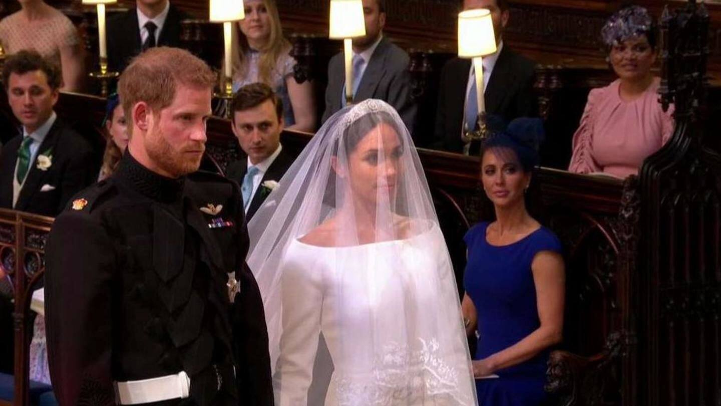 Royal wedding: Meghan Markle and Prince Harry say 'I do'
