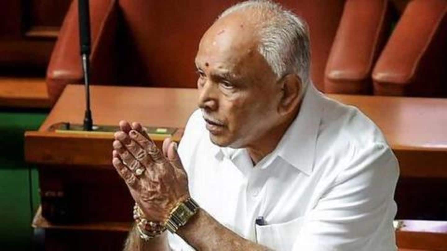 BS Yeddyurappa became Karnataka's CM, but only for 2.5 days BS Yeddyurappa became Karnataka's CM, but only for 2.5 days