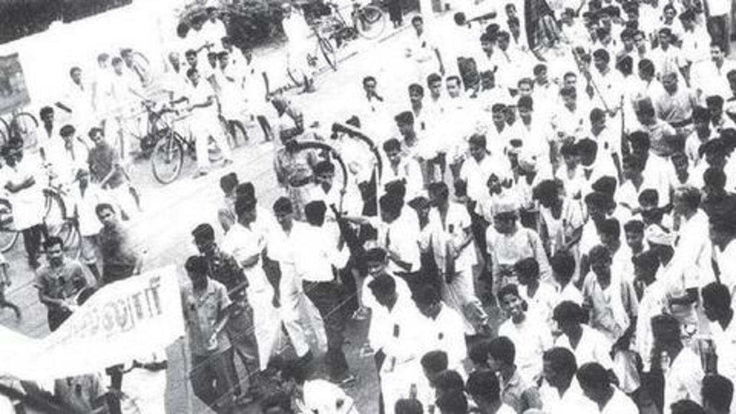 History has shown language is extremely important for Tamilians History has shown language is extremely important for Tamilians