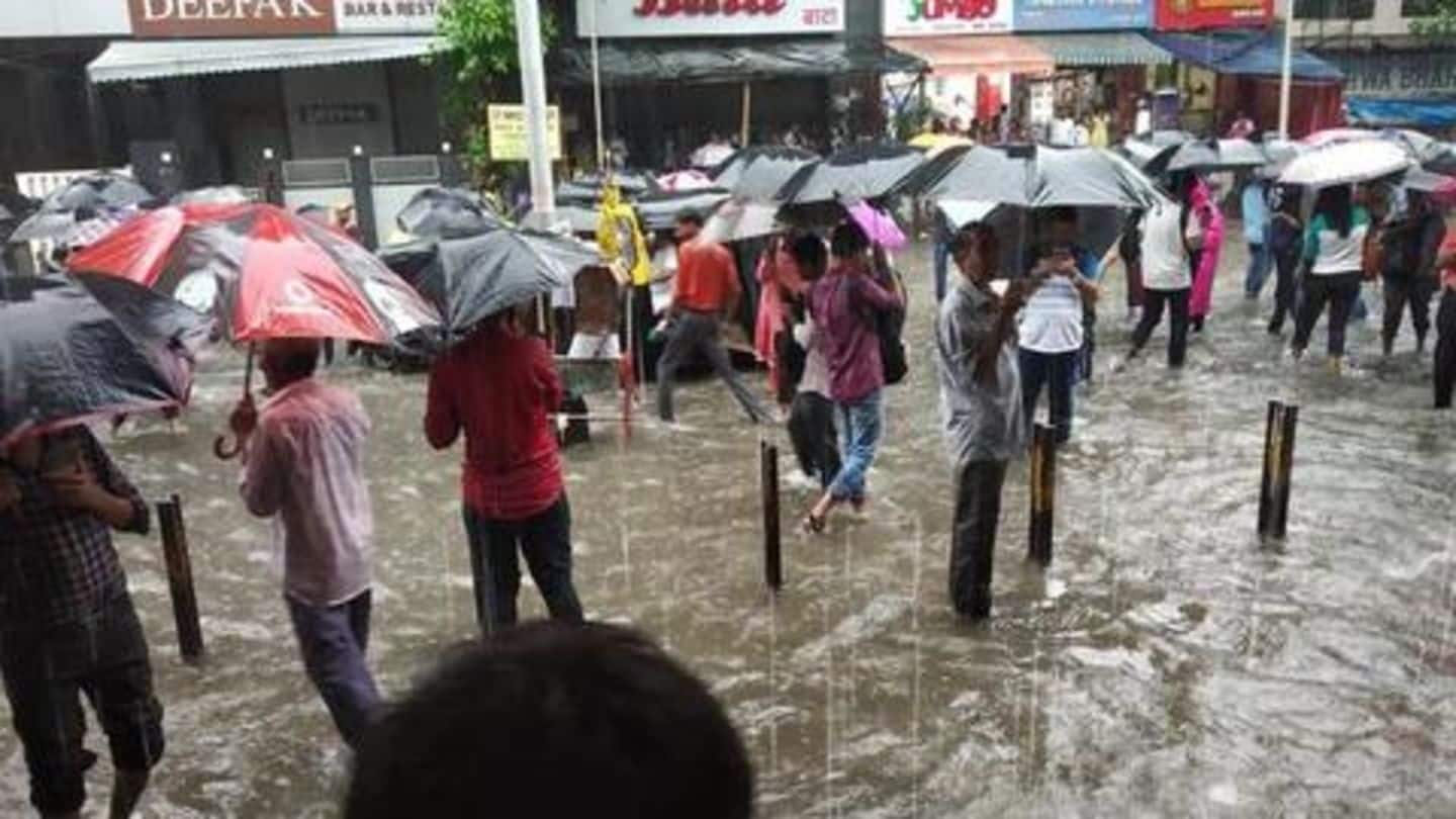 Mumbai rains: Downpour batters city, 1 dead in Thane