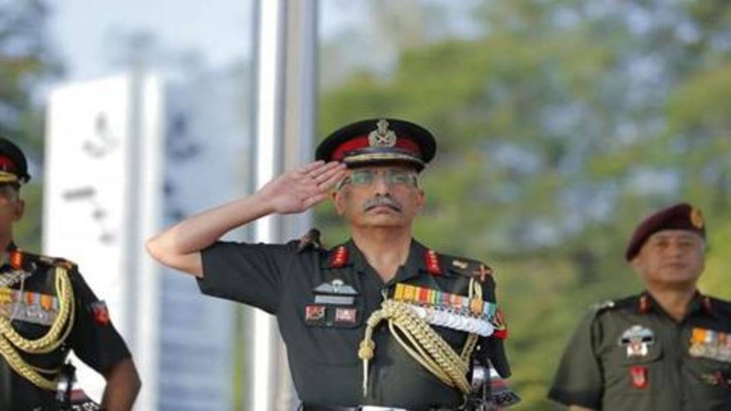 Naravane is a decorated officer, received several medals Naravane is a decorated officer, received several medals