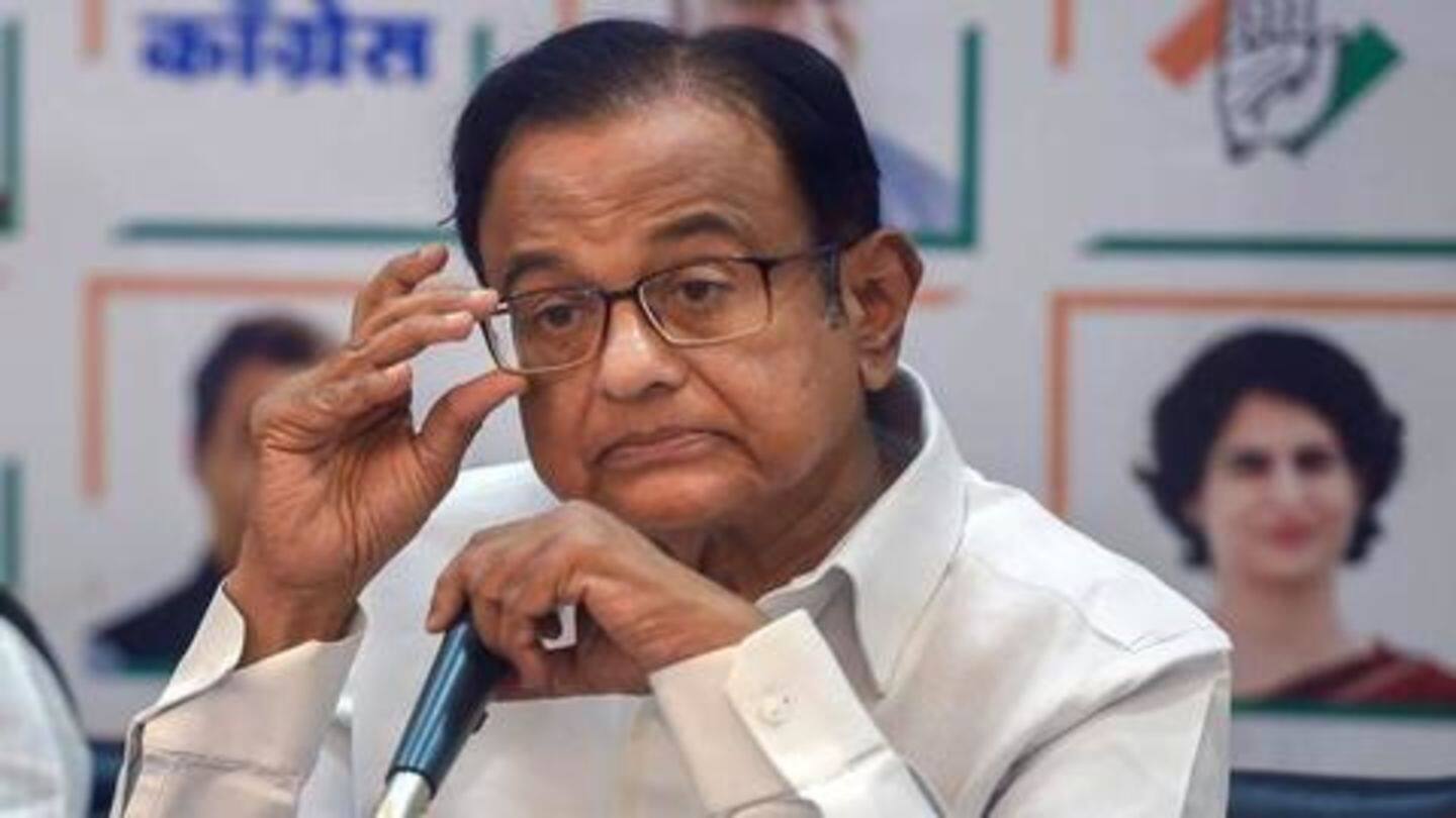 Chidambaram asked how is everything fine in India Chidambaram asked how is everything fine in India