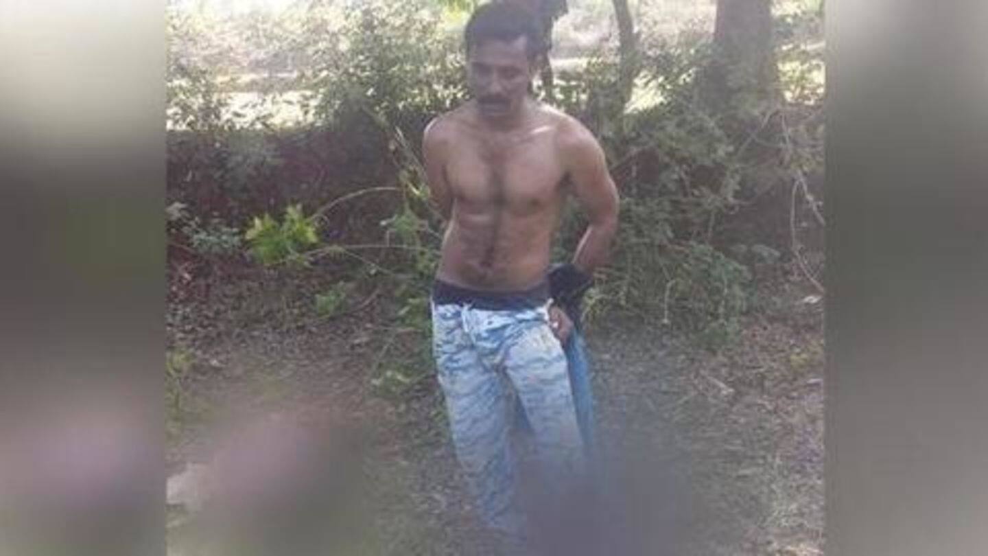 Villagers allegedly tied the deceased to a tree Villagers allegedly tied the deceased to a tree